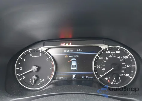 2024 Nissan Altima Sr Fwd из США, поврежденный, VIN 1N4BL4CV9RN381528